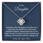 To My Daughter | From Mom | Love Knot Necklace