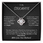 To My Soulmate | From Husband | Love Knot Necklace