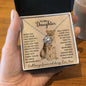 To My Daughter | When You Took Your First Breath | Love Knot Necklace