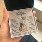 To My Daughter | When You Took Your First Breath | Love Knot Necklace