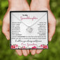 To My Granddaughter | I Will Always Love you | Love Grandma | Love Knot Necklace