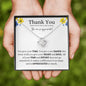 Thank You | You Are So Appreciate | Love Knot Necklace
