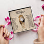 To My Daughter | I Love You | This Old Lion | Lower Case | Love Knot Necklace