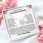 To My Precious Granddaughter | Love Grandma | Forever Love Necklace