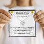 Thank You | You Are So Appreciate | Love Knot Necklace