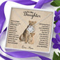To My Daughter | I Love You | This Old Lioness | Love Knot Necklace