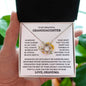 To My Beautiful Granddaughter | Love Grandma | Love Knot Necklace