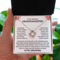 To My Precious Granddaughter | Love Grandma | Forever Love Necklace