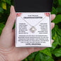 To My Precious Granddaughter | Love Grandma | Forever Love Necklace