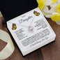 To My Daughter | Butterflies | Love Knot Necklace