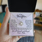 To My Daughter | When You Took Your First Breath | Love Knot Necklace