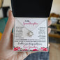 To My Granddaughter | I Will Always Love you | Love Grandma | Love Knot Necklace
