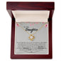 To My Daughter | Never Forget That My Love For You Is Forever | Love Knot Necklace