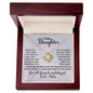 To My Daughter | You Will Always Be My Baby Girl | Love Mom | Love Knot Necklace