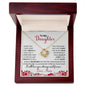 To My Daughter | I Love You Forever And Always | Love Mom | Love Knot Necklace