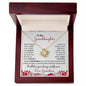 To My Granddaughter | I Will Always Love you | Love Grandma | Love Knot Necklace