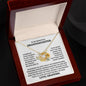 To My Beautiful Granddaughter | Love Grandma | Love Knot Necklace