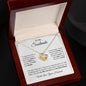 To My Soulmate | From Husband | Love Knot Necklace