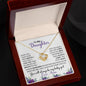 To My Daughter | When You Took Your First Breath | Love Knot Necklace