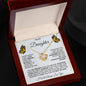To My Daughter | Butterflies | Love Knot Necklace