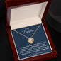To My Daughter | From Mom | Love Knot Necklace