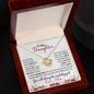 To My Daughter | When You Took Your First Breath | Love Knot Necklace