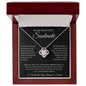 To My Beautiful Soulmate | I Will Love You Always | Love Knot Necklace