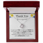 Thank You | You Are So Appreciate | Love Knot Necklace