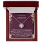 To My Beautiful Daughter | I Love You | Forever & Always | Love Knot Necklace