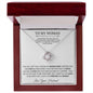 To My Woman | Love Knot Necklace