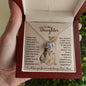 To My Daughter | When You Took Your First Breath | Love Knot Necklace