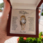 To My Daughter | I Love You | This Old Lion | Lower Case | Love Knot Necklace