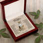 To My Daughter | I Love You | This Old Lioness | Love Knot Necklace
