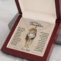 To My Daughter | I Love You | This Old Lion | Lower Case | Love Knot Necklace