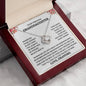 To My Precious Granddaughter | Love Grandma | Forever Love Necklace