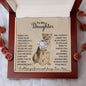To My Daughter | When You Took Your First Breath | Love Knot Necklace