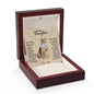 To My Daughter | I Love You | This Old Lioness | Love Knot Necklace