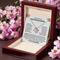 To My Precious Granddaughter | Love Grandma | Forever Love Necklace