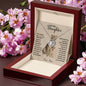 To My Daughter | I Love You | This Old Lioness | Love Knot Necklace