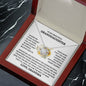 To My Beautiful Granddaughter | Love Grandma | Love Knot Necklace