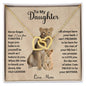 To My Daughter | This Old Lioness | Lower Case | Love Mom | Interlocking Hearts
