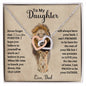 To My Daughter | Old Lion | Love Dad | Lower Case | Interlocking Hearts