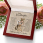 To My Granddaughter | Love You Always | Love Grandma | Interlocking Heart