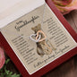 To My Granddaughter | Love You Always | Love Grandma | Interlocking Heart
