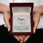 To My Daughter | Never Forget That My Love For You Is Forever | Interlocking Hearts