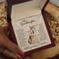 To My Granddaughter | Love You Always | Love Grandma | Interlocking Heart