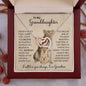 To My Granddaughter | Love You Always | Love Grandma | Interlocking Heart