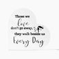 Those We Love | Loss Of A Loved One | Two Birds | Heart Acrylic