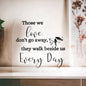 Those We Love | Loss Of A Loved One | Two Birds | Heart Acrylic