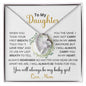 To My Daughter | When You Took Your First Breath | Forever Love Necklace